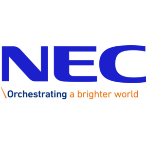 NEC logo with tagline